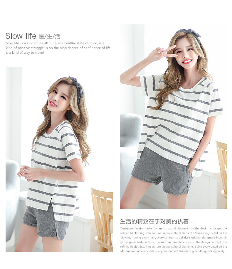 Pyjama mixte en Coton à manche courte - Ref 3004516 Image 16