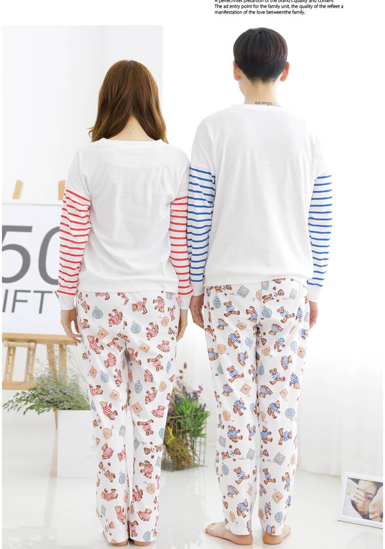 Pyjama mixte en Coton à manches longues - Ref 3004505 Image 17