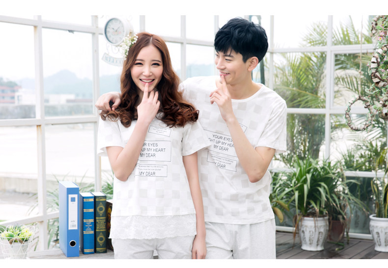 Pyjama mixte en Coton à manche courte - Ref 3004506 Image 16