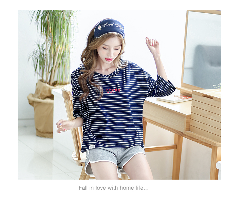 Pyjama mixte en Coton à manche courte - Ref 3004515 Image 15