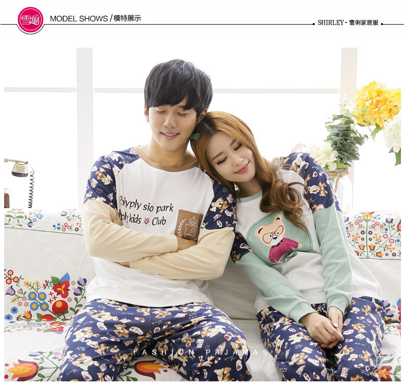 Pyjama mixte en Coton à manches longues - Ref 3004643 Image 11