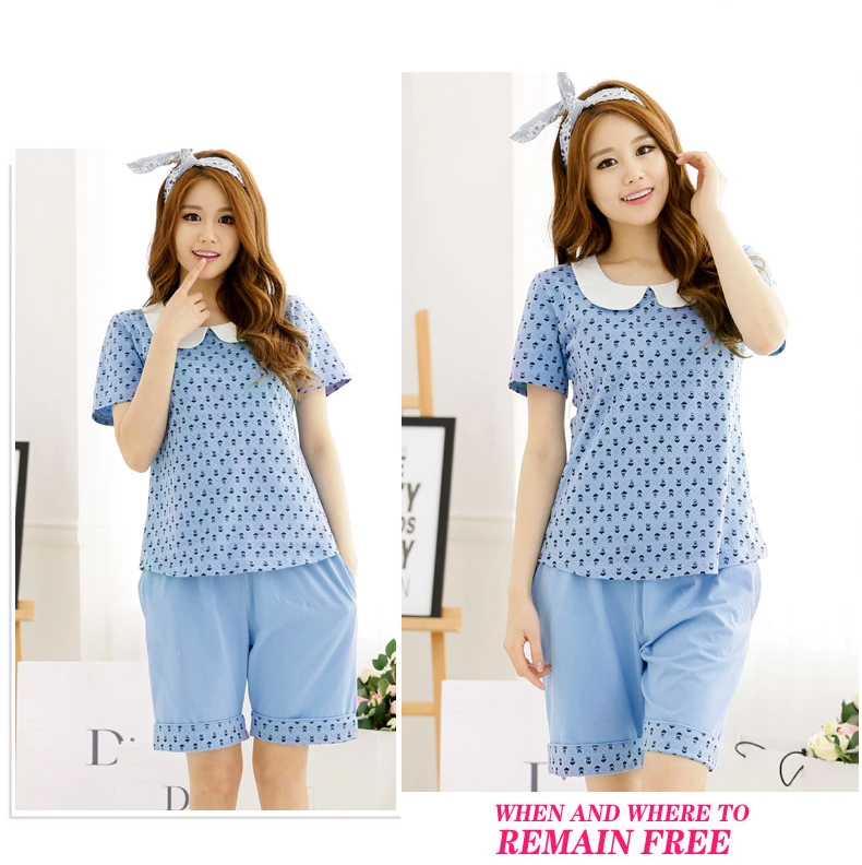 Pyjama mixte en Coton à manche courte - Ref 3004622 Image 16