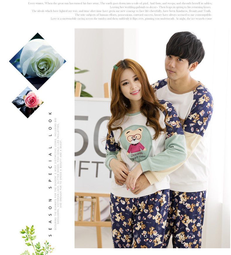 Pyjama mixte en Coton à manches longues - Ref 3004643 Image 16