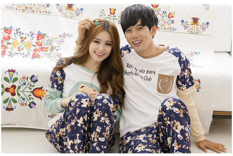 Pyjama mixte en Coton à manches longues - Ref 3004643 Image 18