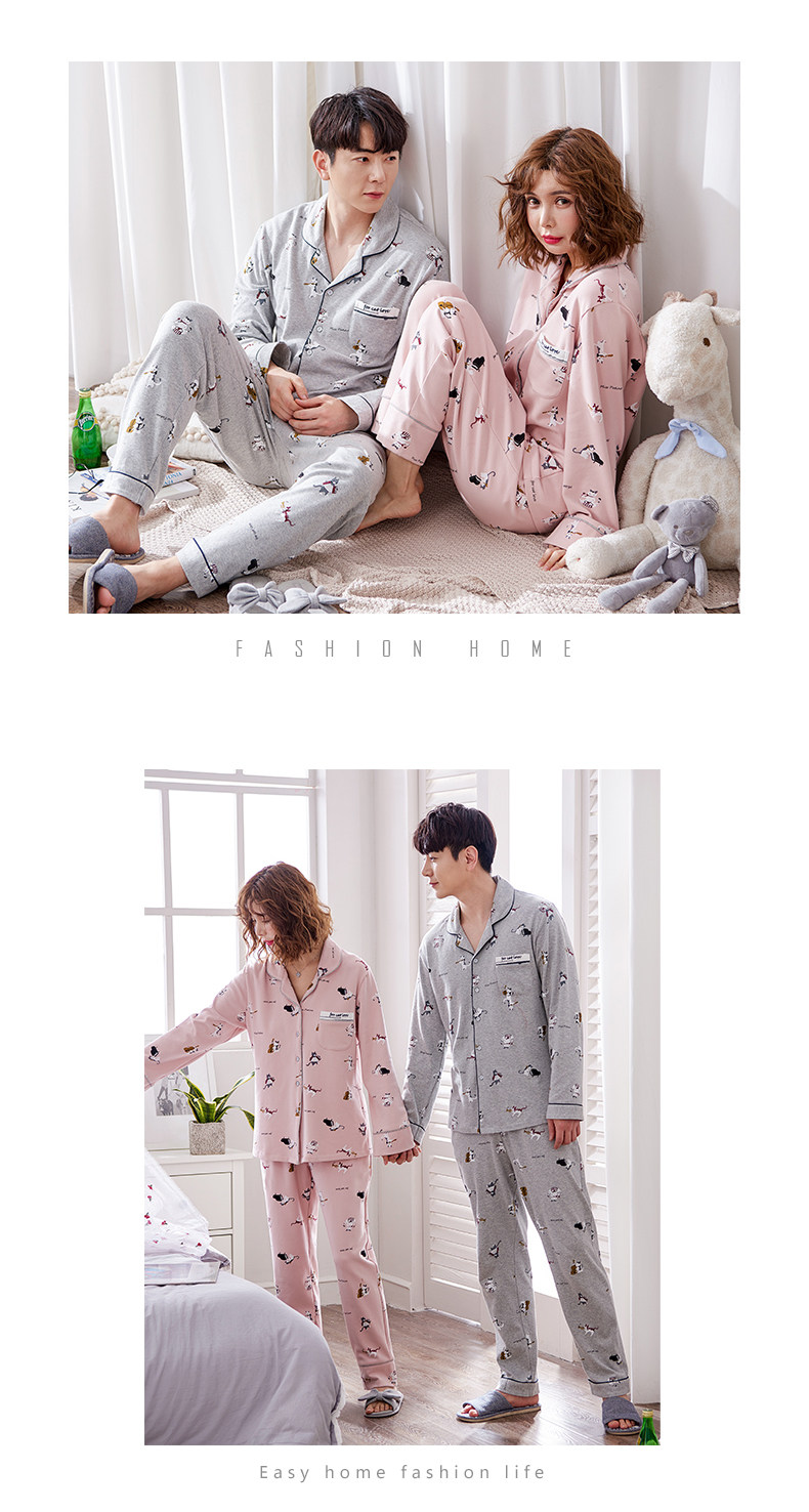 Pyjama mixte en Coton à manches longues - Ref 3004636 Image 10