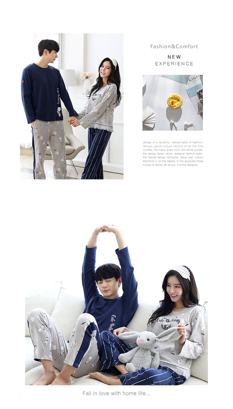 Pyjama mixte en Coton à manches longues - Ref 3004564 Image 13