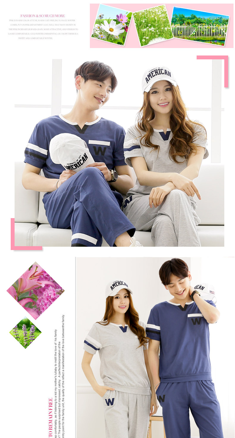 Pyjama mixte en Coton à manche courte - Ref 3004592 Image 12