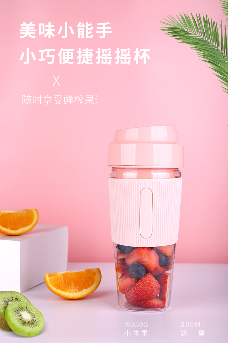 Old brand portable juicer Household fruit small charging mini fried juicer electric student juicer cup