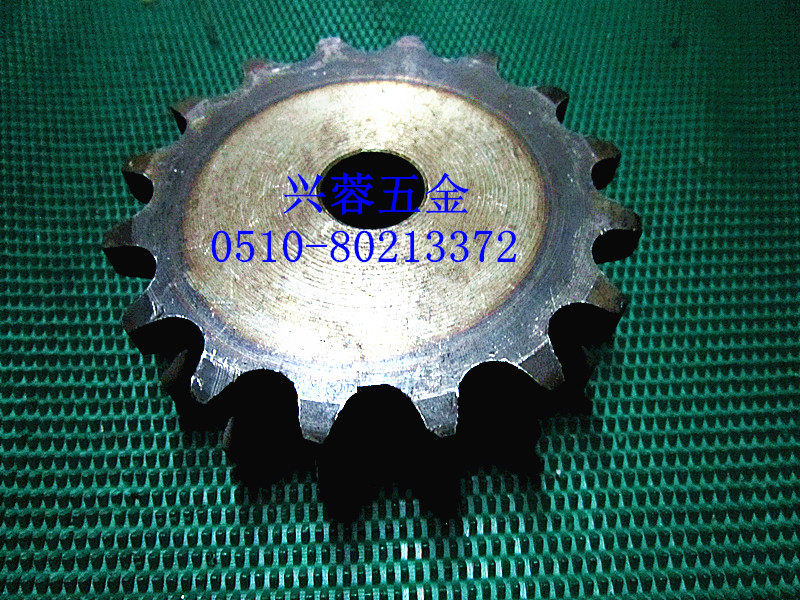 Flat double row chain wheel industrial sprockets 3 19 19 05 25 25 processing set to support non-mark