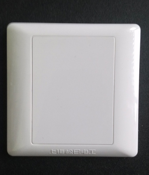 Shanghai Sunday Switch Socket New 2000 Series blank panel 86 Type whiteboard white cover 620014