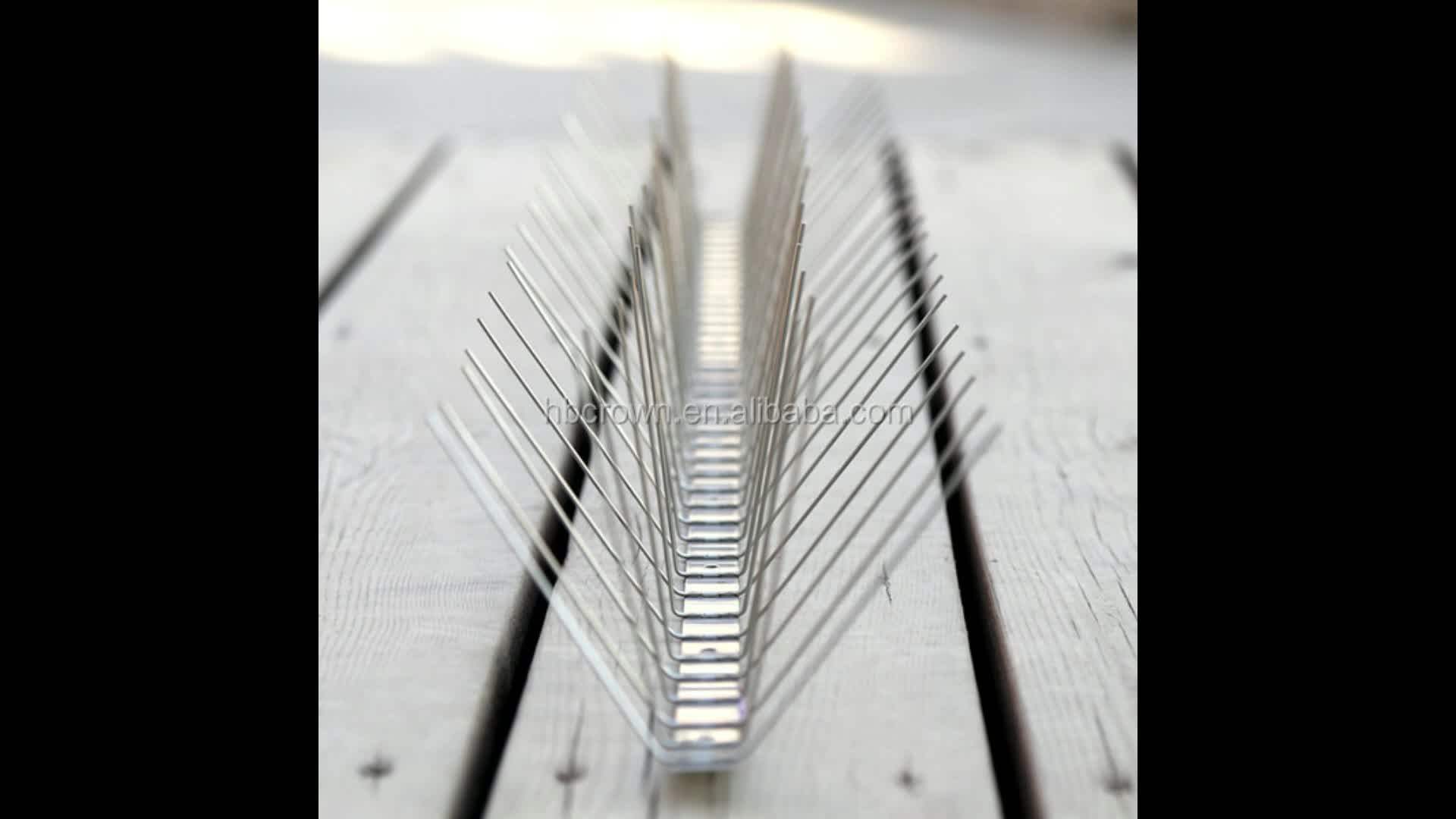 Factory Price Stainless Steel Anti Pigeon Spike Wholesale Ecofriendly Durable Bird Spikes For