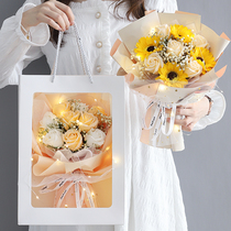 Graduation Season Romance Girls Send Flowers Bouquet Creative Birthday Gifts Women Advanced Senses Practical Ritual Sensations Girlfriends Girlfriends