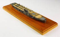 700 No splicing high-grade solid wood ship display box 38x11x13