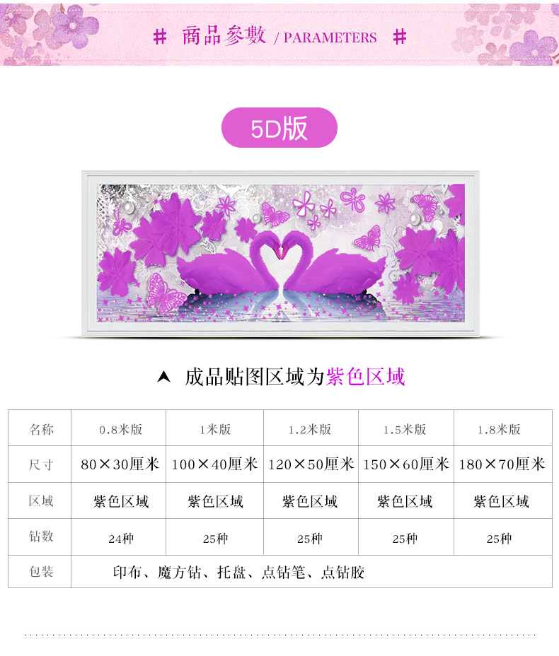 Hình kim cương khoan hòa Stitch 5D kim cương dán kim cương thêu 2018 phòng khách mới đầy khoan kim cương thêu điểm nề hôn nhân - Công cụ & phụ kiện Cross-stitch khung tranh thêu chữ thập