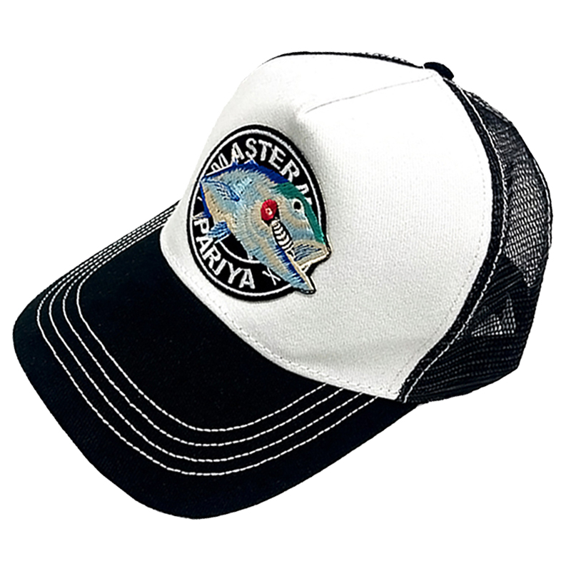 Road Subhat Phishing Hat Men Sun Protection Breathable Net Outdoor Beach Climbing Riding Embroidery Fish Tide Card Handsome