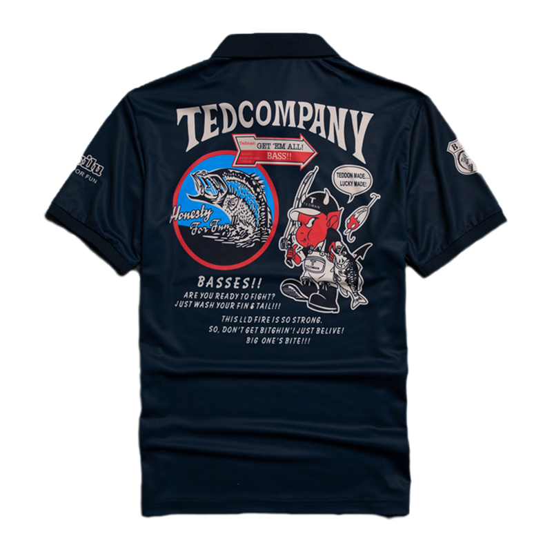 Fishing clothes summer sunscreen Road men short sleeve overhead summer T-shirts men's speedy dry sea fishing clothes fishing suit