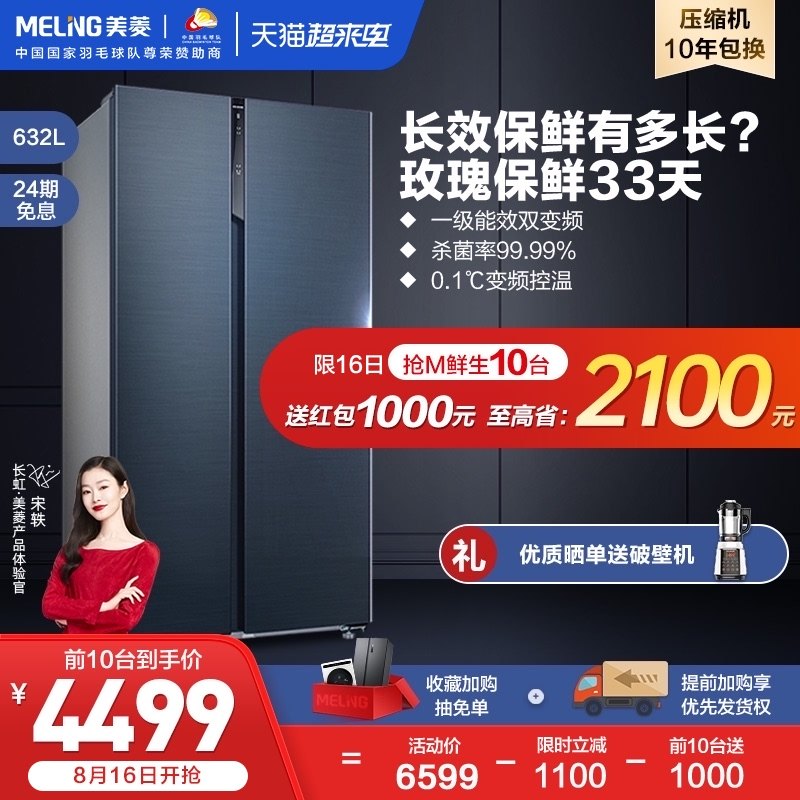 MeiLing BCD-632WPUCA