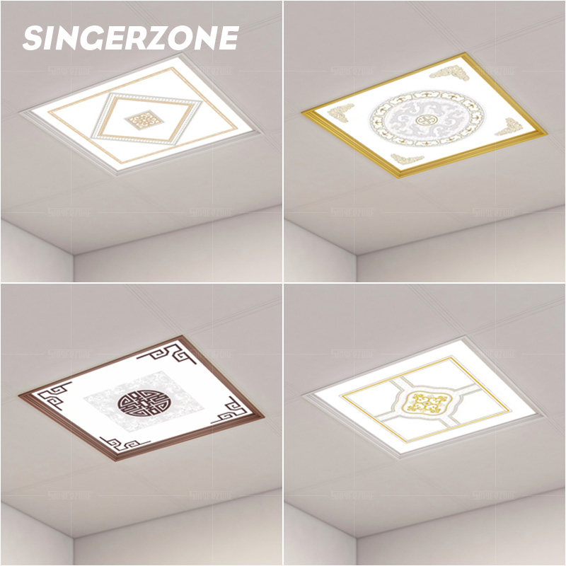 Integrated ceiling light 450x450led flat light 45x45 living room ceiling lamp aluminum gusset panel light kitchen light