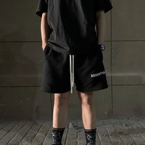 FEAR OF GOD FOG popular drawstring sweatpants washed fashion loose mens shorts tide