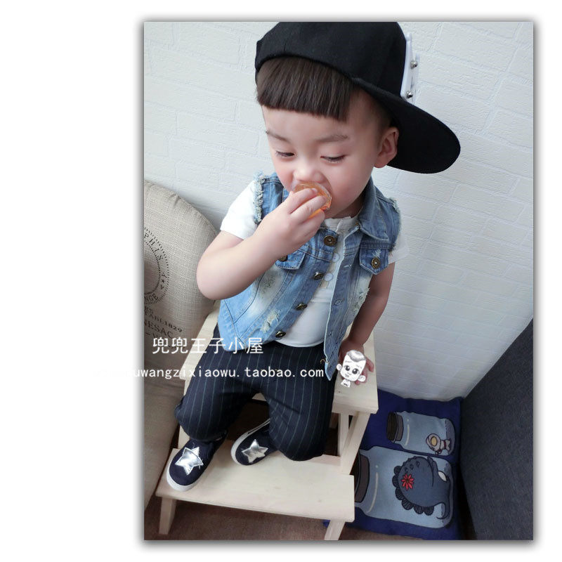 Gilet enfant en toile - Ref 2070573 Image 8