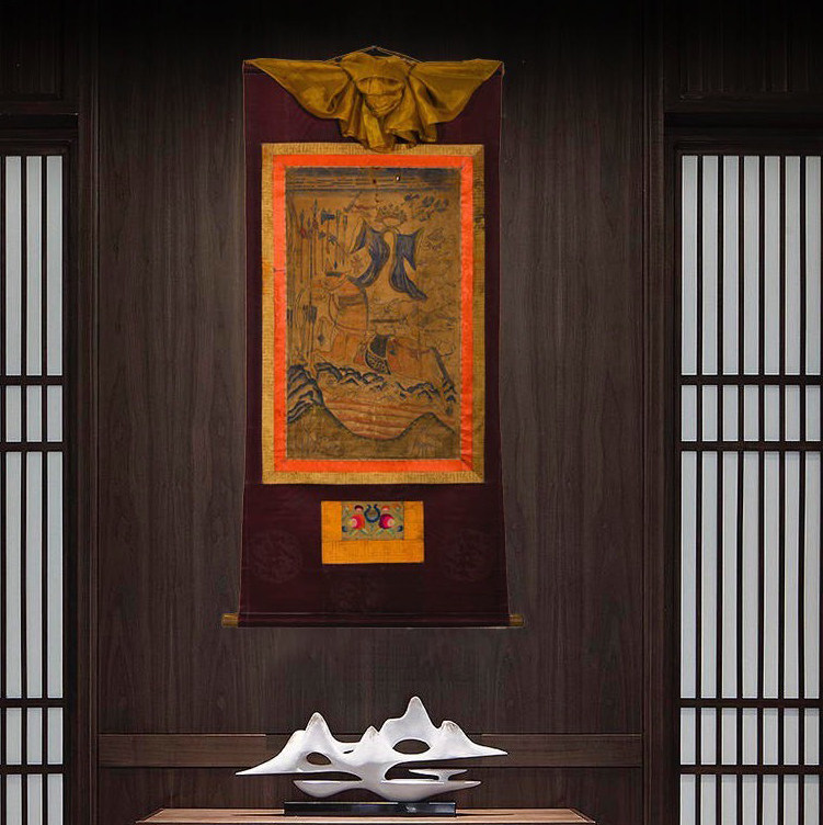 Special Law Gate of the Qing Dynasty, Qing Dynasty auspicious Mother Donka Mixiu Old Donka-Taobao