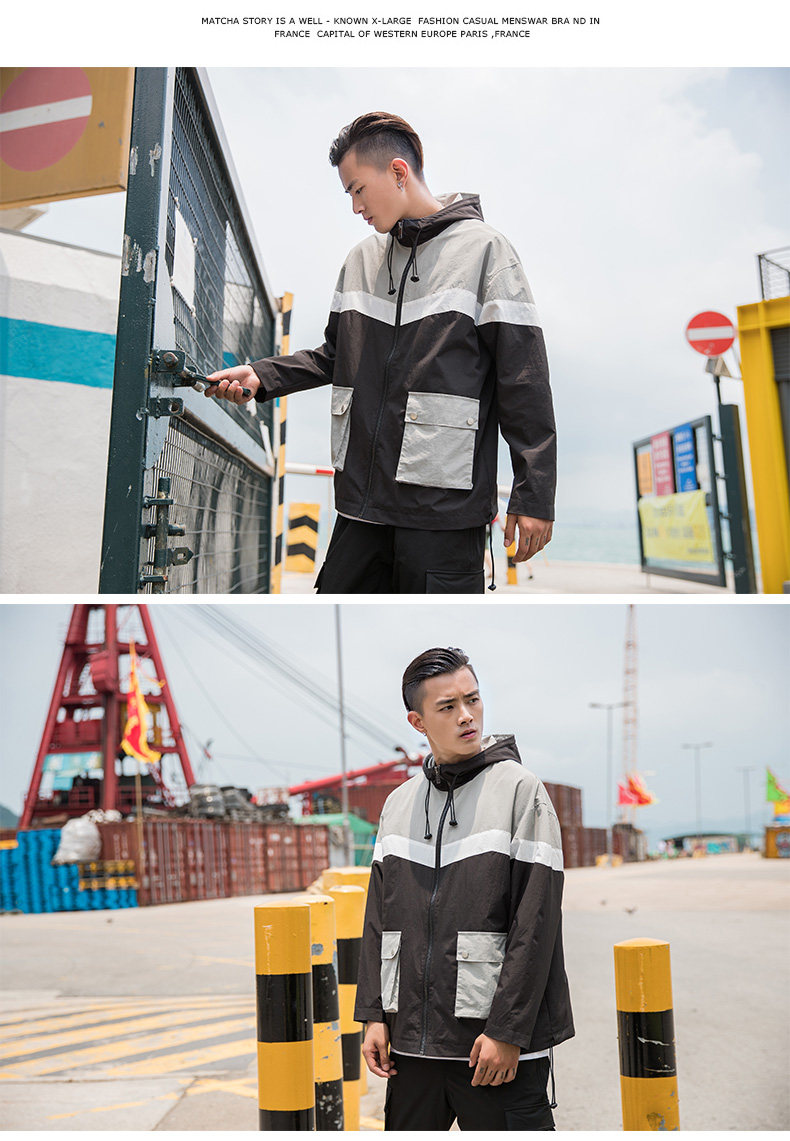 Blouson homme      manches longues en Nylon - Ref 3118751 Image 32