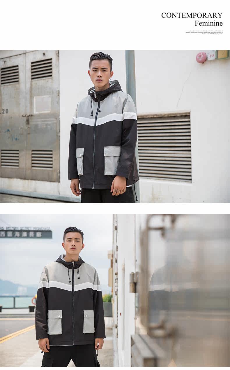 Blouson homme      manches longues en Nylon - Ref 3118751 Image 26