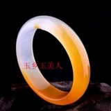 Натуральное украшение в форме дракона из провинции Хуанлун, кварцевый браслет из нефрита, имитация льда