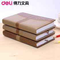 Effective 7923 business notebook thickened leather notepad office meeting record book diary 160 sheets