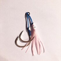 MW PANDORA II Pandora 2 generation P-5 slow rocking iron hook red luminous small squid slow rocking hook 2 pairs
