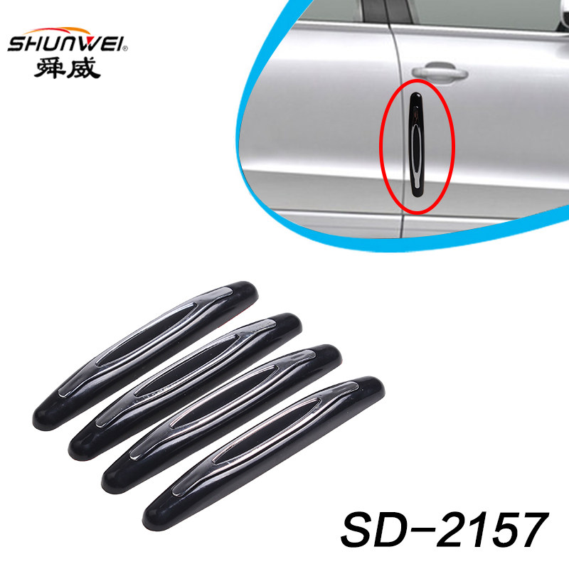 Car door anti-collision strip car anti-collision and rubbing scrape rear-view mirror paste-free body general-purpose thickening