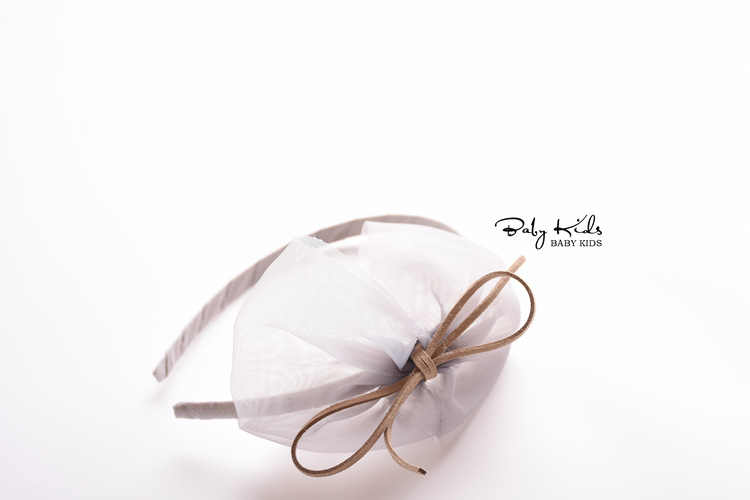 Trẻ em phụ kiện hiệu suất tóc phụ kiện công chúa Cô gái Hàn Quốc headband lưới vương miện nơ bé phụ kiện tóc hàn quốc