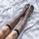 Meiyou fishnet vớ vớ nữ Hàn Quốc vớ fishnet vớ đen ngắn Châu Âu và Hoa Kỳ lưới mùa xuân và mùa hè lưới dây vớ vớ cao