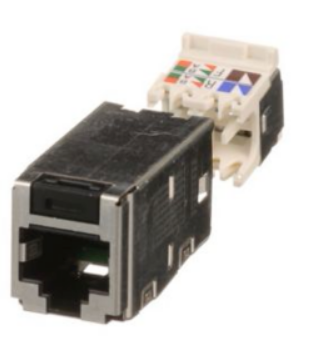 Panda PANDUIT 6 class shielding module CJS688TGY Gigabit Module Metal Shield Socket Connector