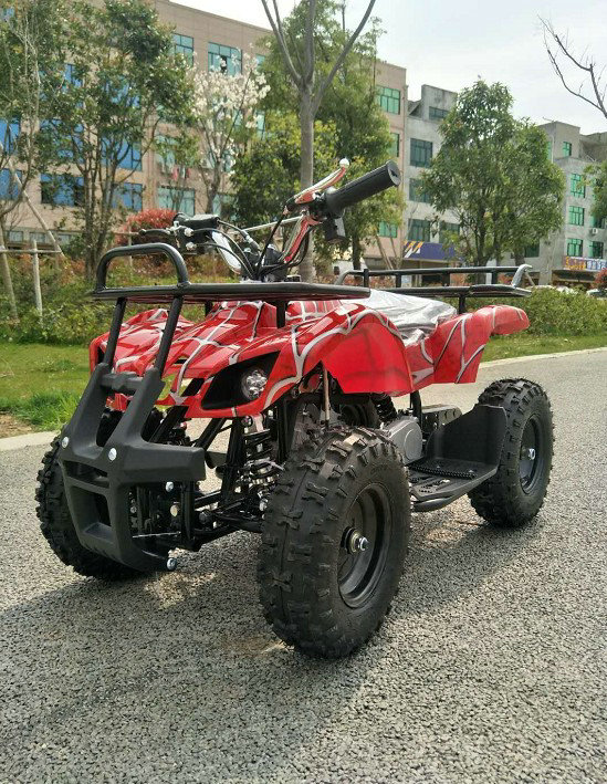 Mini Bull Bốn Bánh Xe ATV Trẻ Em Người Lớn Đồ Chơi Xe Mini ATV Bắt Đầu Điện Bốn bánh Xe Máy