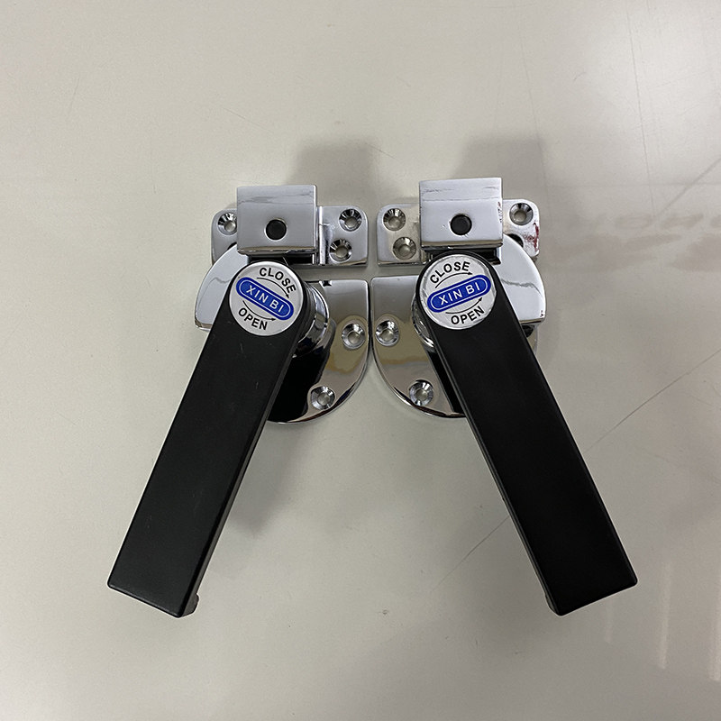 Thickened zinc alloy steaming cabinet door handle steaming rice cabinet door lock accessories open door commercial kitchen utensils large handle