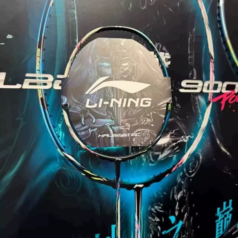 Li-Ning Genuine Jianji 9000Power Badminton Racket High-Elasticity Carbon Fiber Control Type Professional Competition Racket Li-Ning Genuine Jianji 9000Power Badminton Racket High-Elasticity Carbon Fiber Control Type Professional Competition Racket