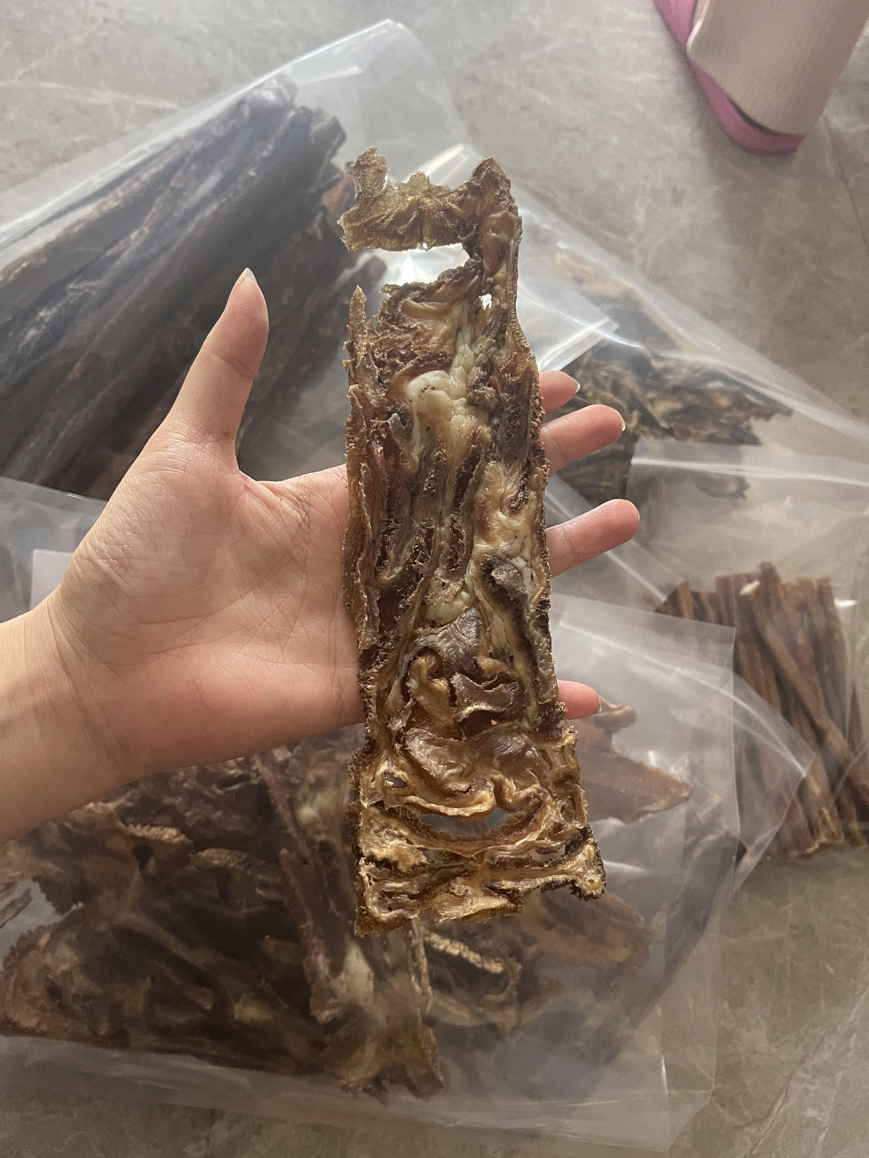 TX DUCK spot New Zealand FCL imported original packaging morel slices PET pure dried meat molar snacks