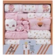Bộ quà tặng sơ sinh cho bé quần áo cotton mùa thu đông dày 0-3 tháng 6 Đồ sơ sinh cho bé sơ sinh