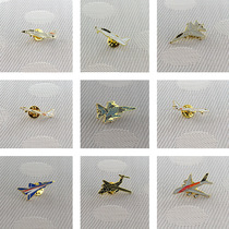 Customized Fashion Metal Badge Aircraft Medal Patriotic Education Popular Science Air Show Small Aircraft Personality Joker Brooch