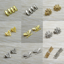 Spot custom American officers and officers school officers metal cap badges clothing badges oak leaf collars medals