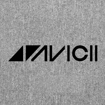 Знак-наклейка для автомобиля с монохромной глухой подсветкой звука Avicii Avich A Shendian, модифицированная защелка ноутбука