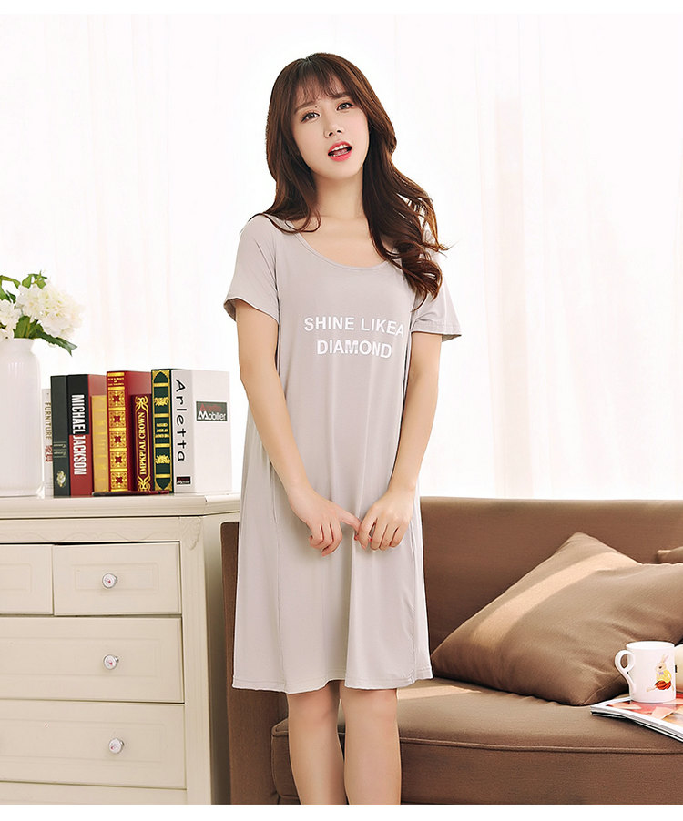 Với ngực pad nightdress nữ mùa hè cotton phương thức dịch vụ nhà không tay dây đeo áo ngực vest sinh viên đồ ngủ Hàn Quốc phiên bản