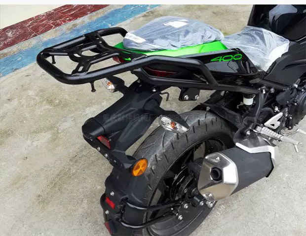 Thích hợp cho Kawasaki Z400 Ụ Ụ Z400 Giá sau Ụ đơn Hộp Ụ phía sau Cánh sau Sửa đổi móc treo - Xe máy Sopiler