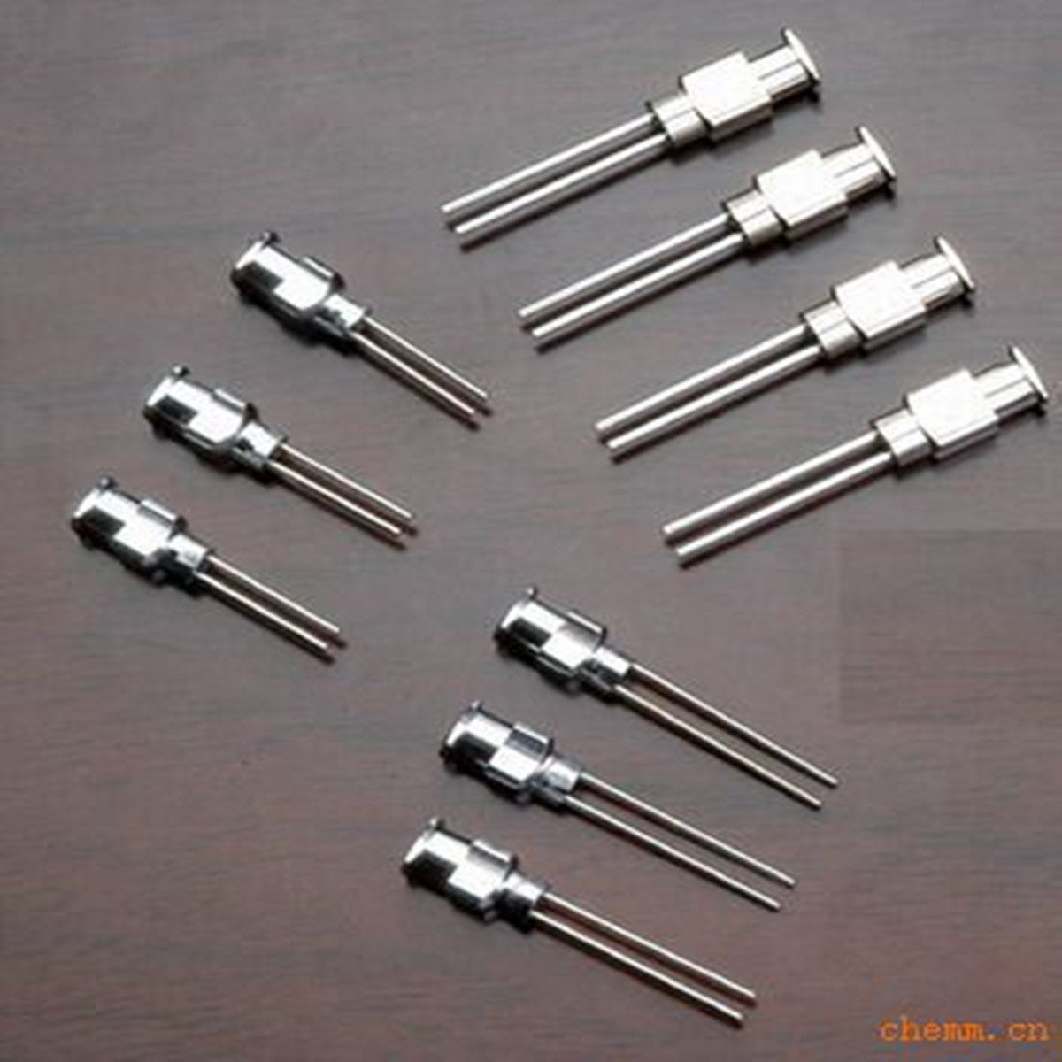 Full stainless steel double pipe needle stainless steel needle metal point glue needle point glue needle