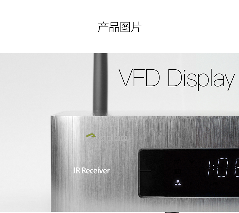 củ phát wifi lắp sim ZIDOO X10 Zhidu HD Network Player 4K HDR Blu-ray Player 3D Hard Disk Dual Band WIFI thiết bị phát wifi từ sim 4g