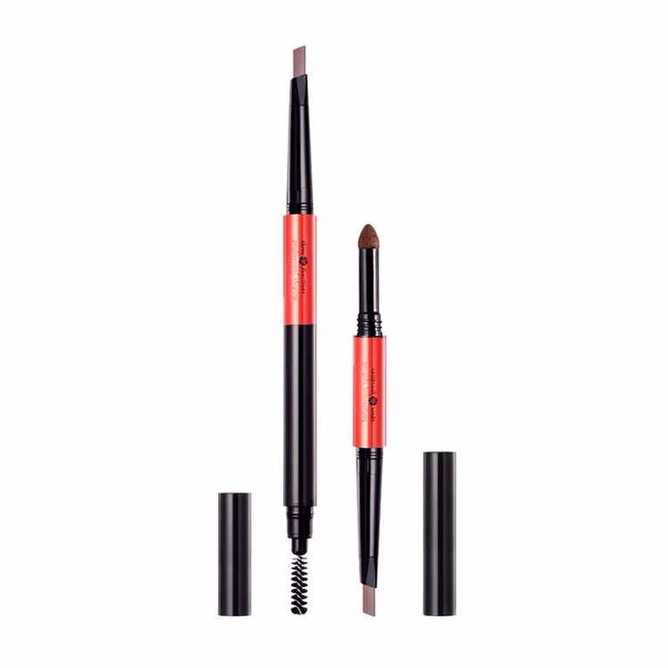 Isino make-up, Isino high-end three-head eyebrow pencil, eyebrow pencil, eyebrow powder, eyebrow brush, patented design