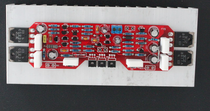 L12 amplifier with radiator