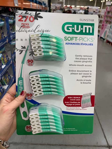 Spot Canadian Gum Soft Picks Quanshi Kang Massage Зубной зубной зубочистка зубочистка 90