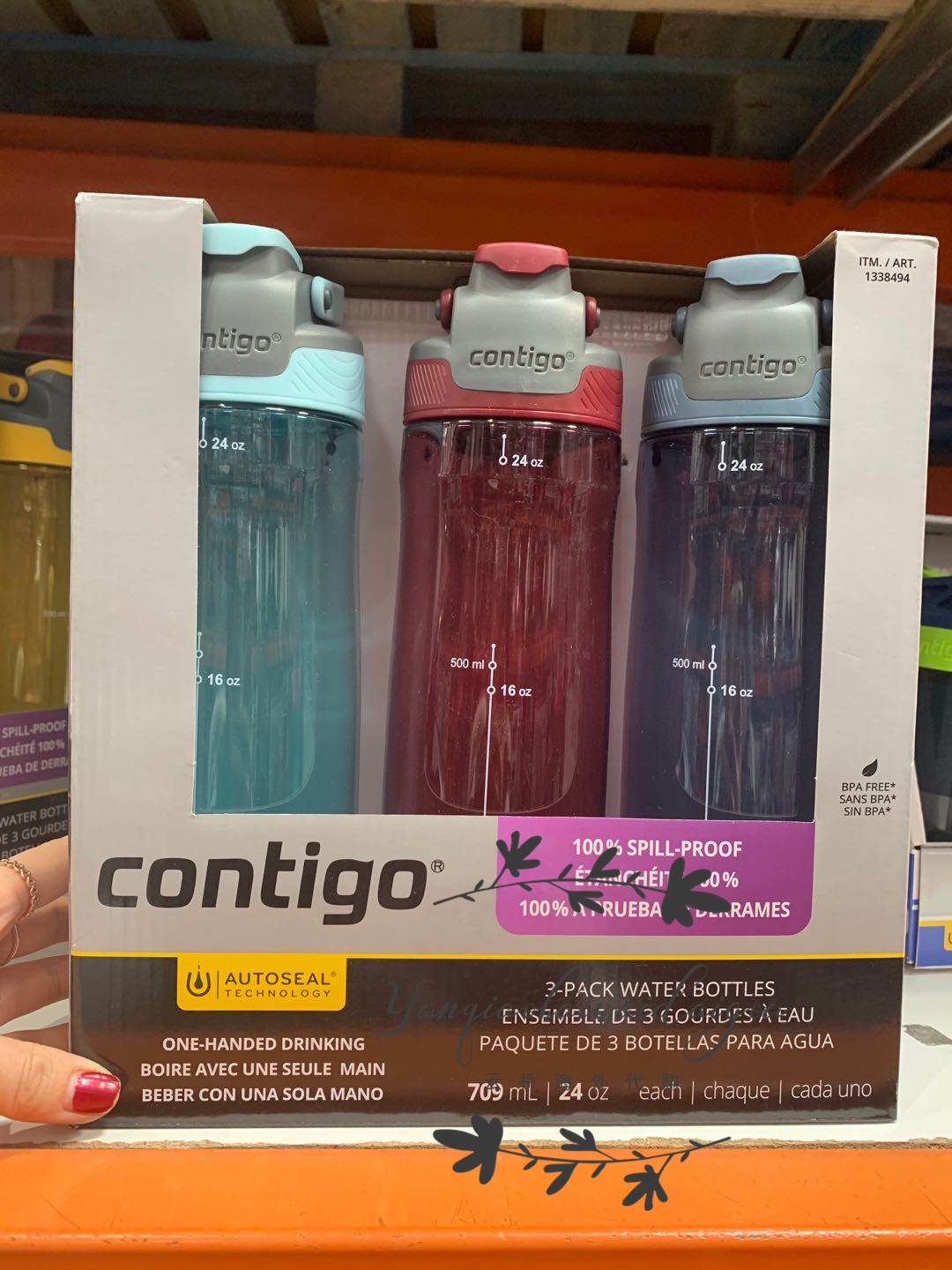 Spot Canada CONTIGO Condique Sport Outdoor water glass Large capacity Couple of children Plastic adults